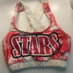 Wcss pink sports bra